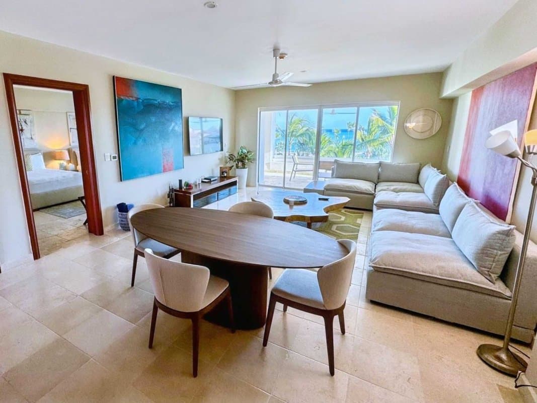 Apartment with 2BR and ocean view in Punta Palmera