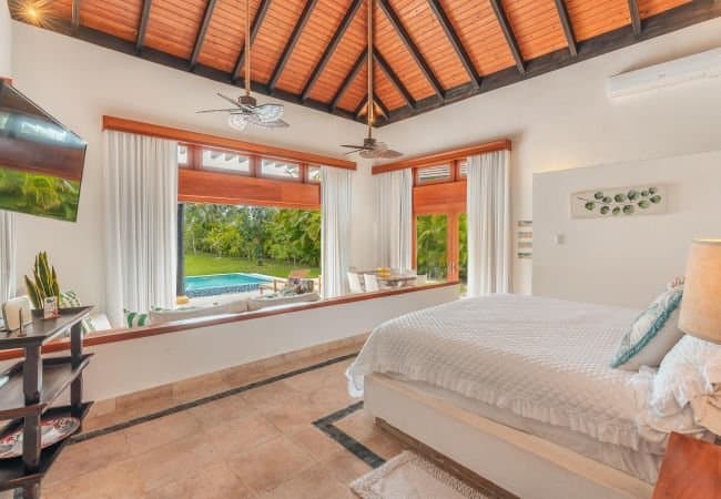 Bungalow with tropical style at cap cana A8C