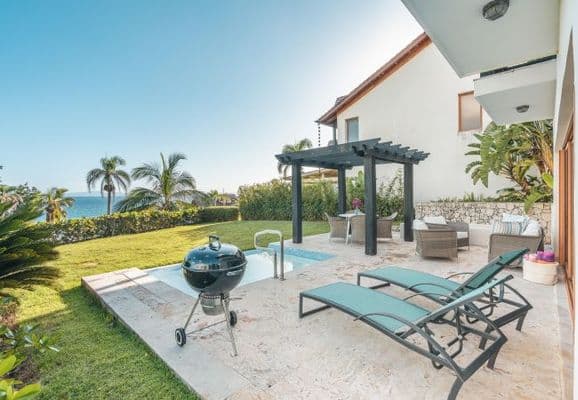 Villa with ocean view/bbq/pool in Samana A6