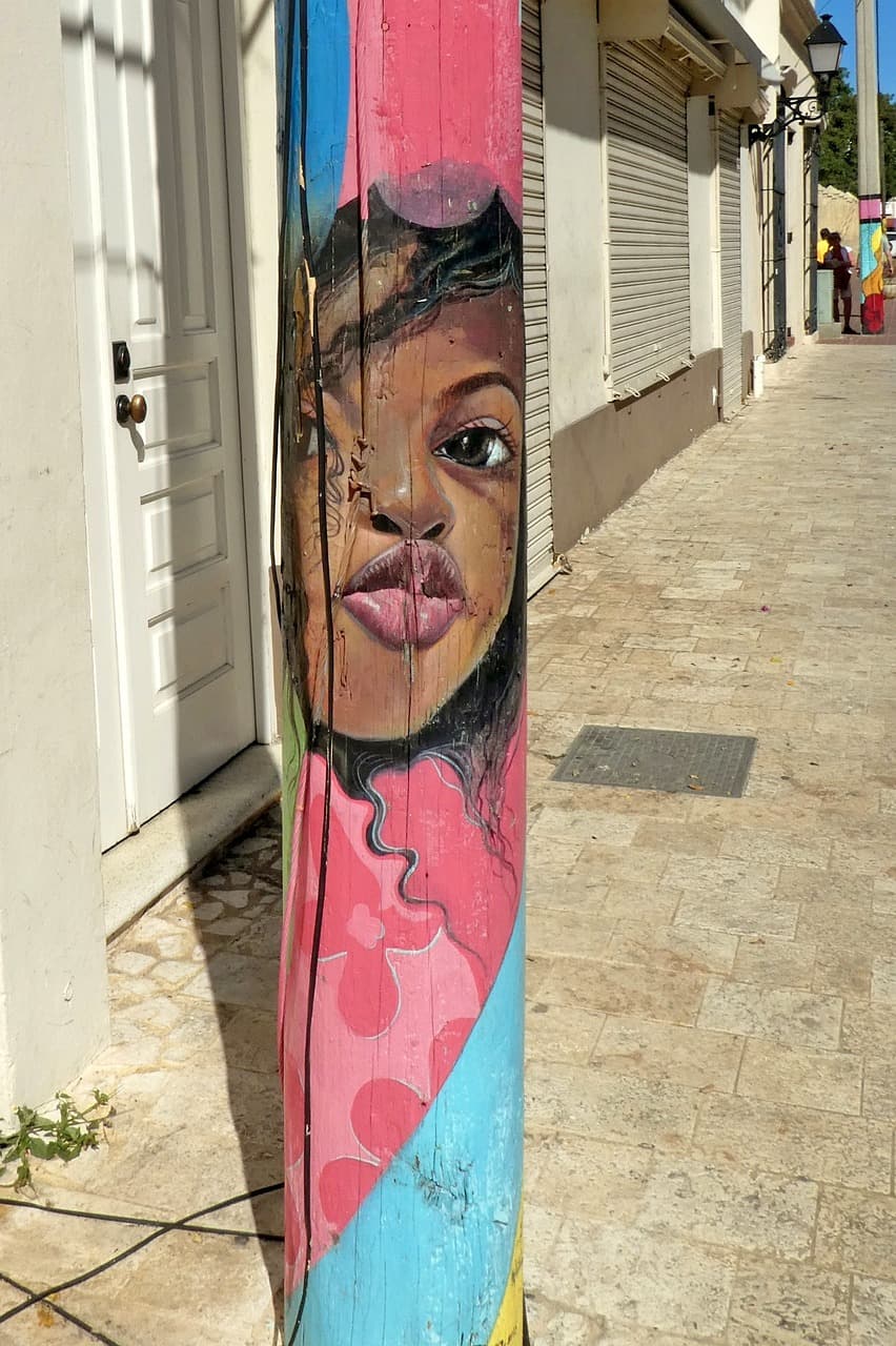Street art in Santo Domingo