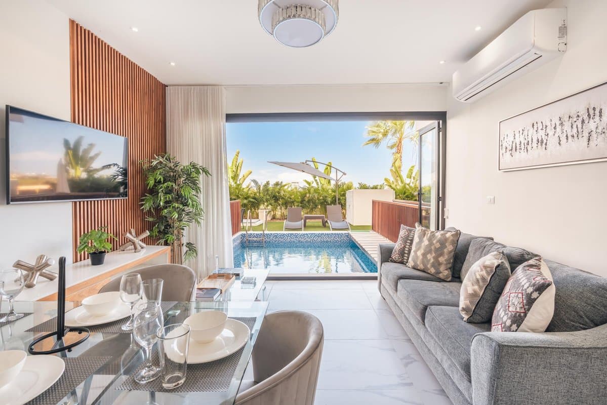 Apartment with private pool w/ 2br in cap cana
